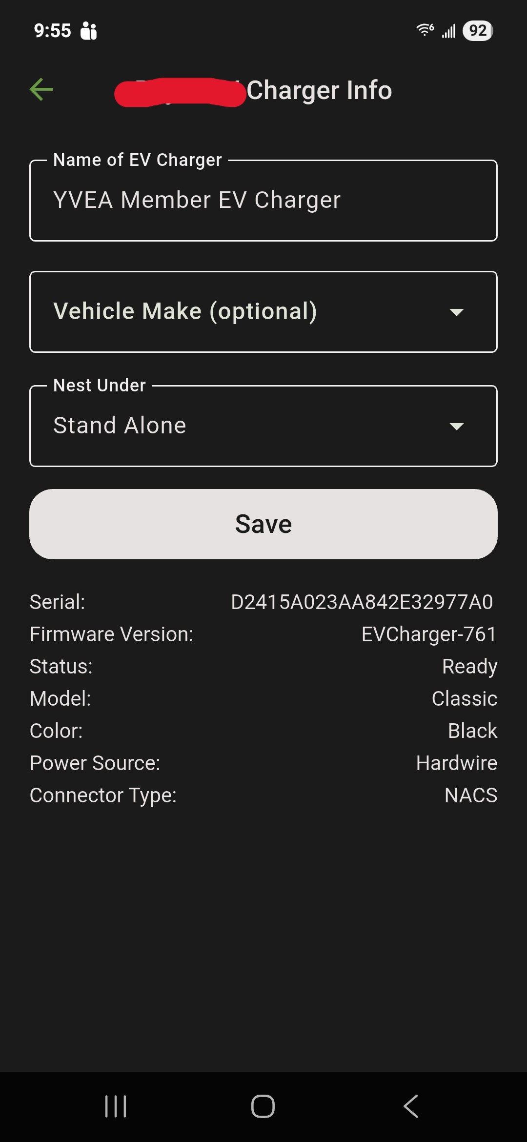 Example Emporia Serial Number