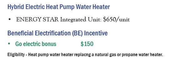 Heat Pump Water Heater Rebate